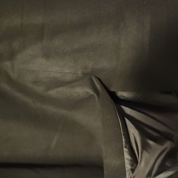 Women's Wool Black Coat- 3X - Picture 7 of 8